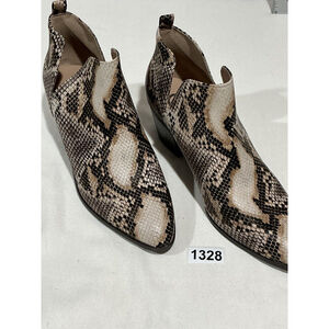 Snakeskin Ankle Boots